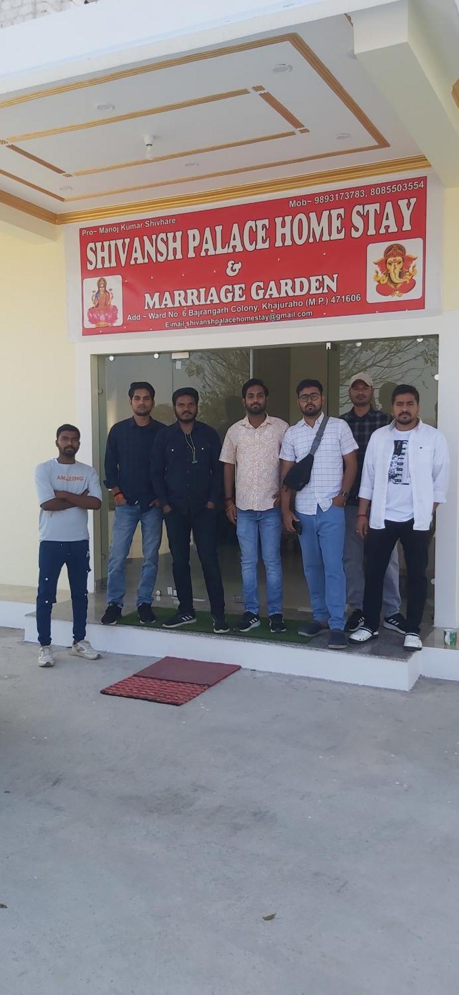 Shivansh Palace Homestay & Marriage Garden Khajurāho Dış mekan fotoğraf